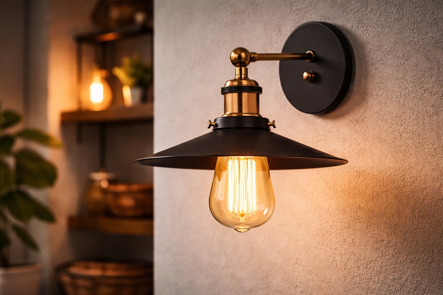 Menor Preço do Ano: Arandela Industrial Retrô que é Sucesso em Casas de Campo e Sítios Despenca 52% na Amazon