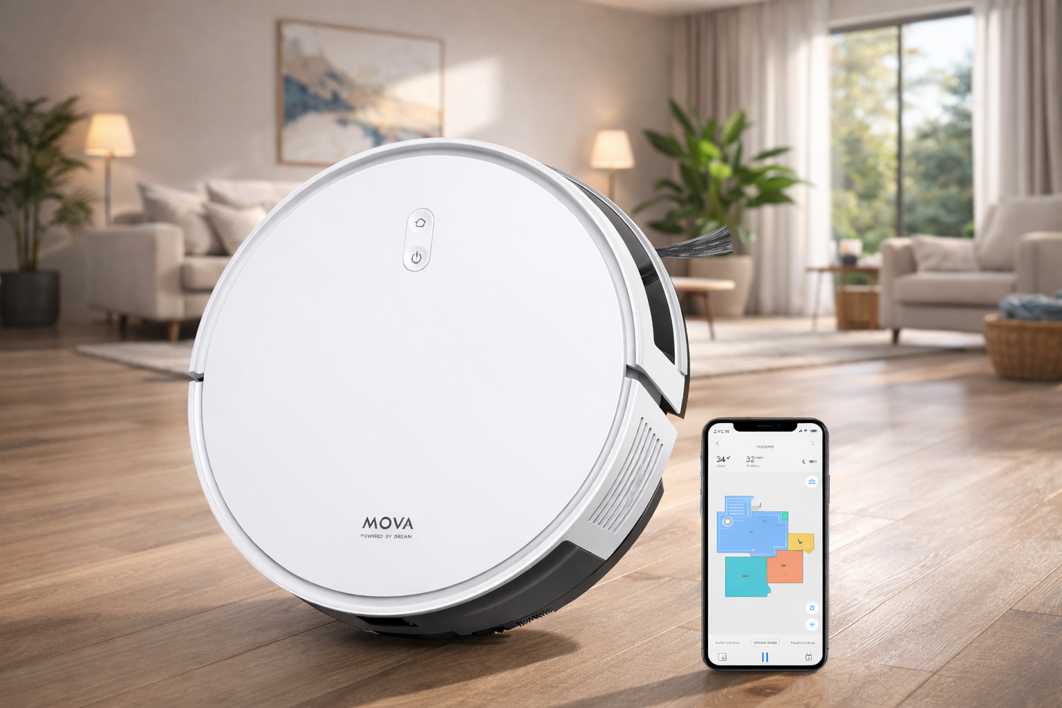 Robô aspirador Dreame E10 em análise de engenharia