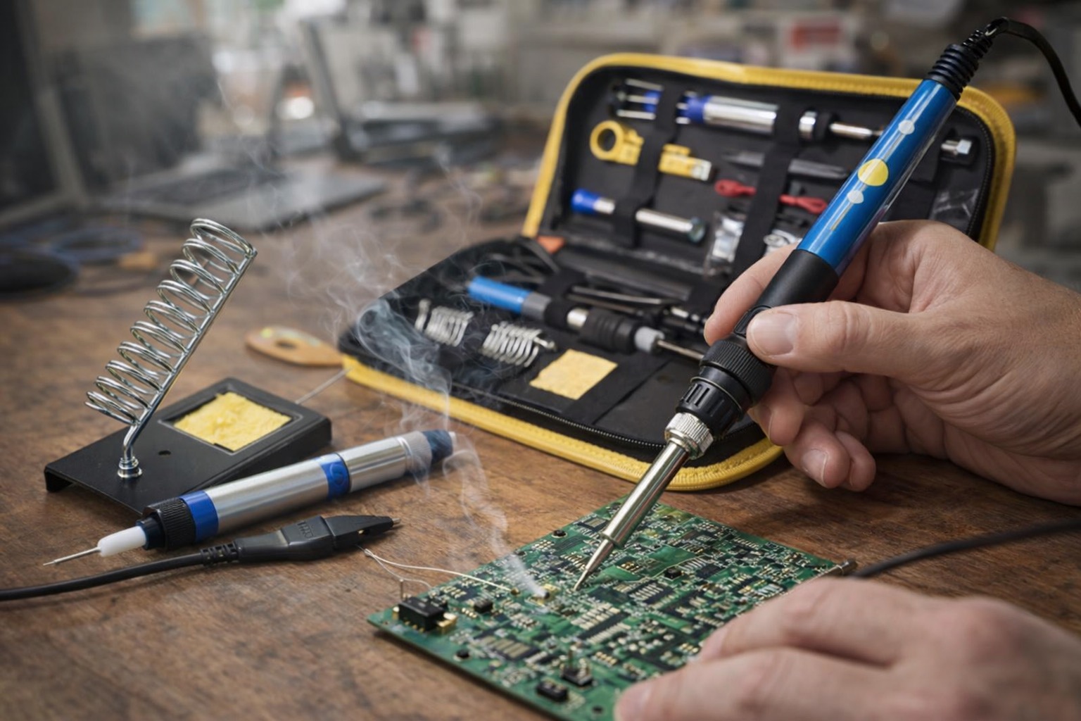 Soldagem Profissional por Preço de Custo: Analisamos o Kit 14 em 1 com Temperatura Ajustável que Está com 36% OFF