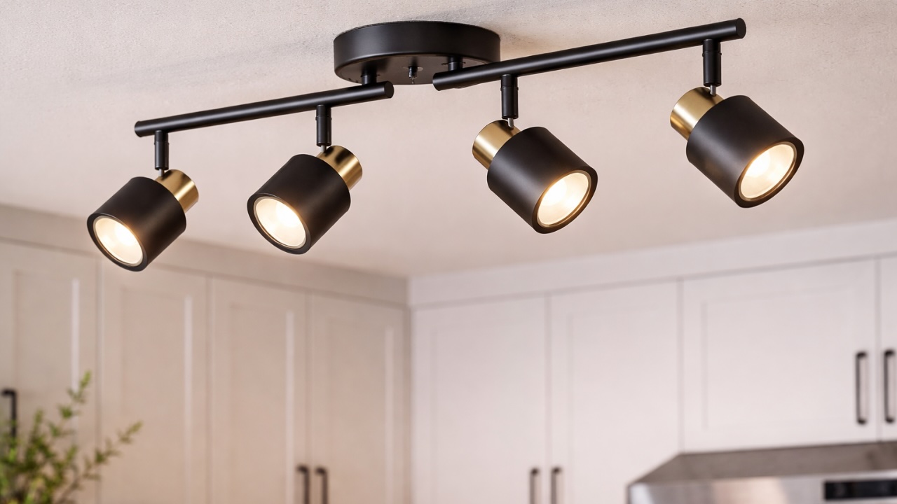 Cozinha de Rico sem Obra: Trilho de 4 Spots Cai 38%