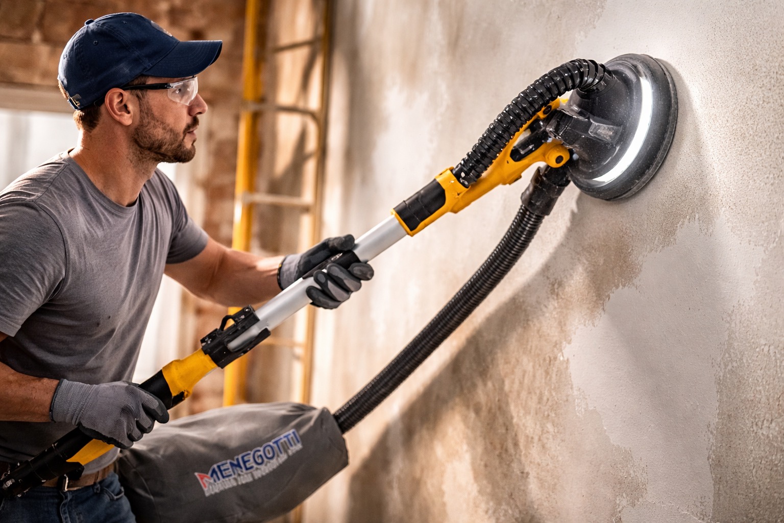 Adeus Poeira e Escada: Testamos a Lixadeira Girafa Menegotti que Lixa Teto 5x Mais Rápido (em Promoção)