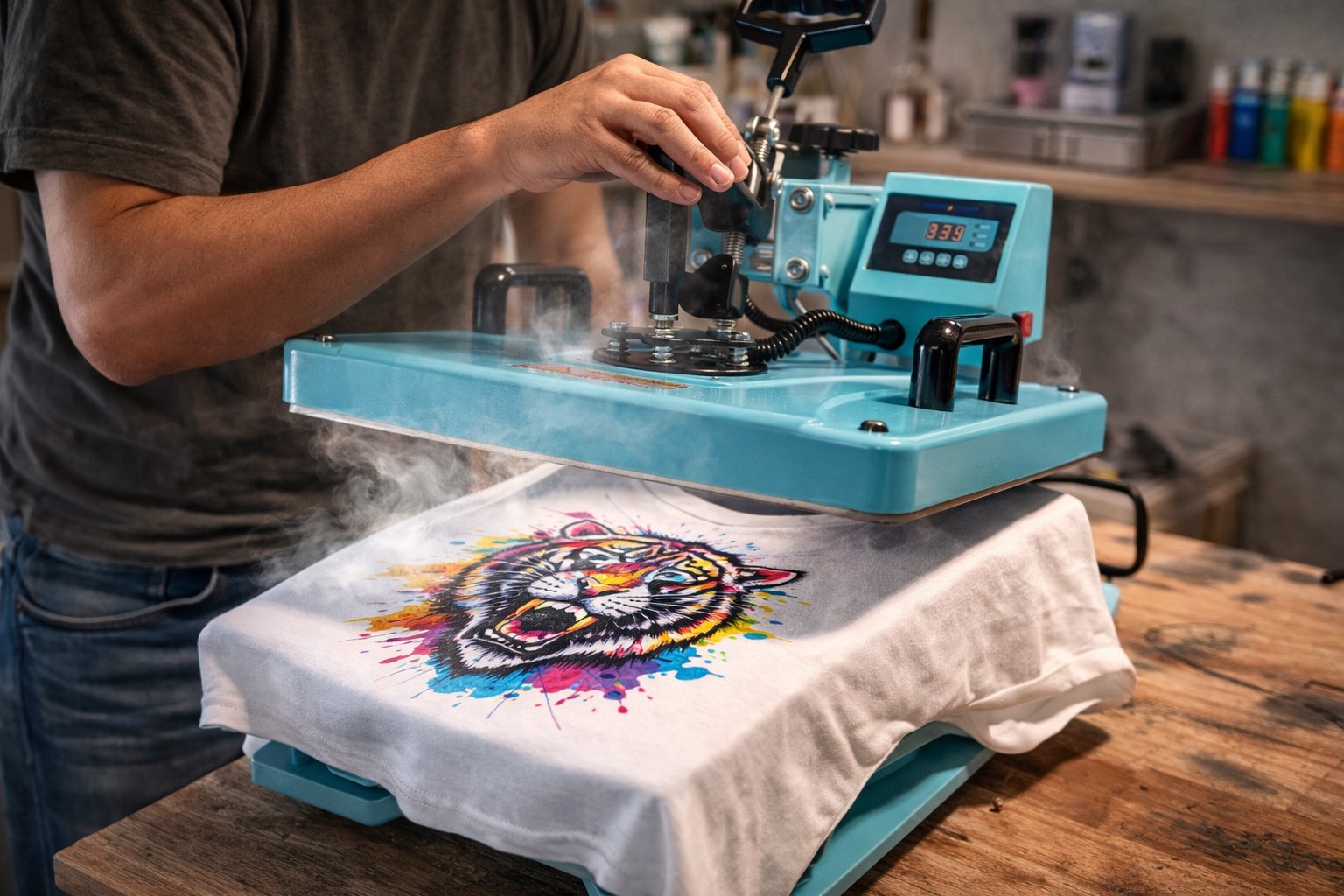 Como Montar um Negócio de Personalizados em 2 Metros Quadrados com a Prensa Térmica 10 em 1