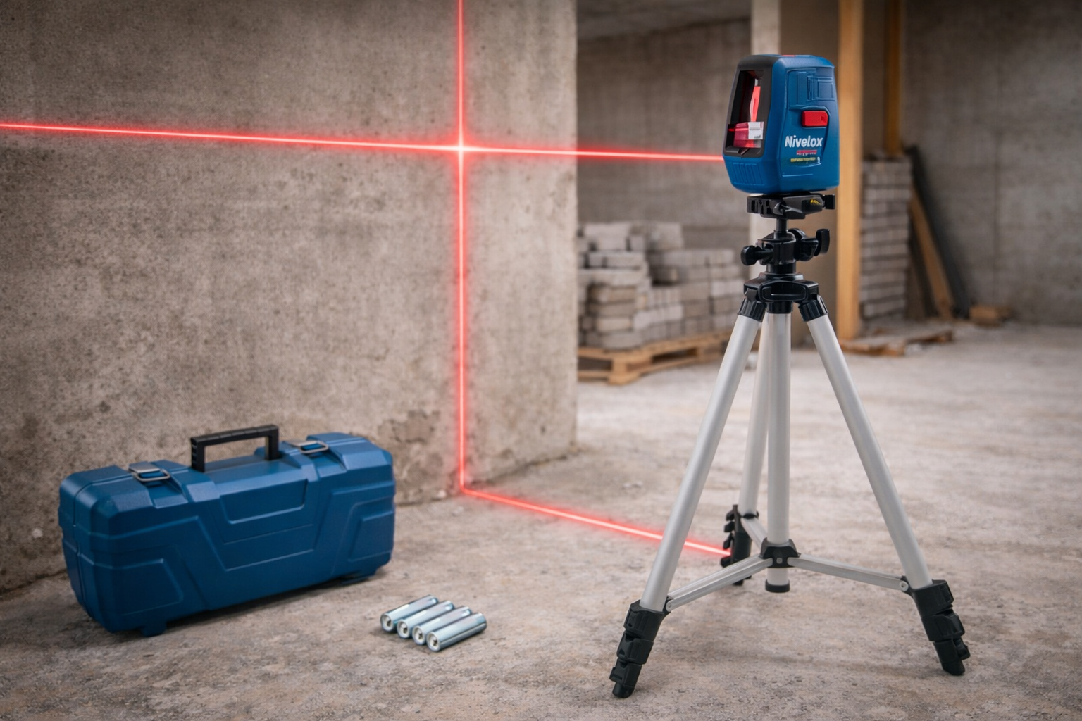 Nível Laser Bosch Nivelox com Tripé