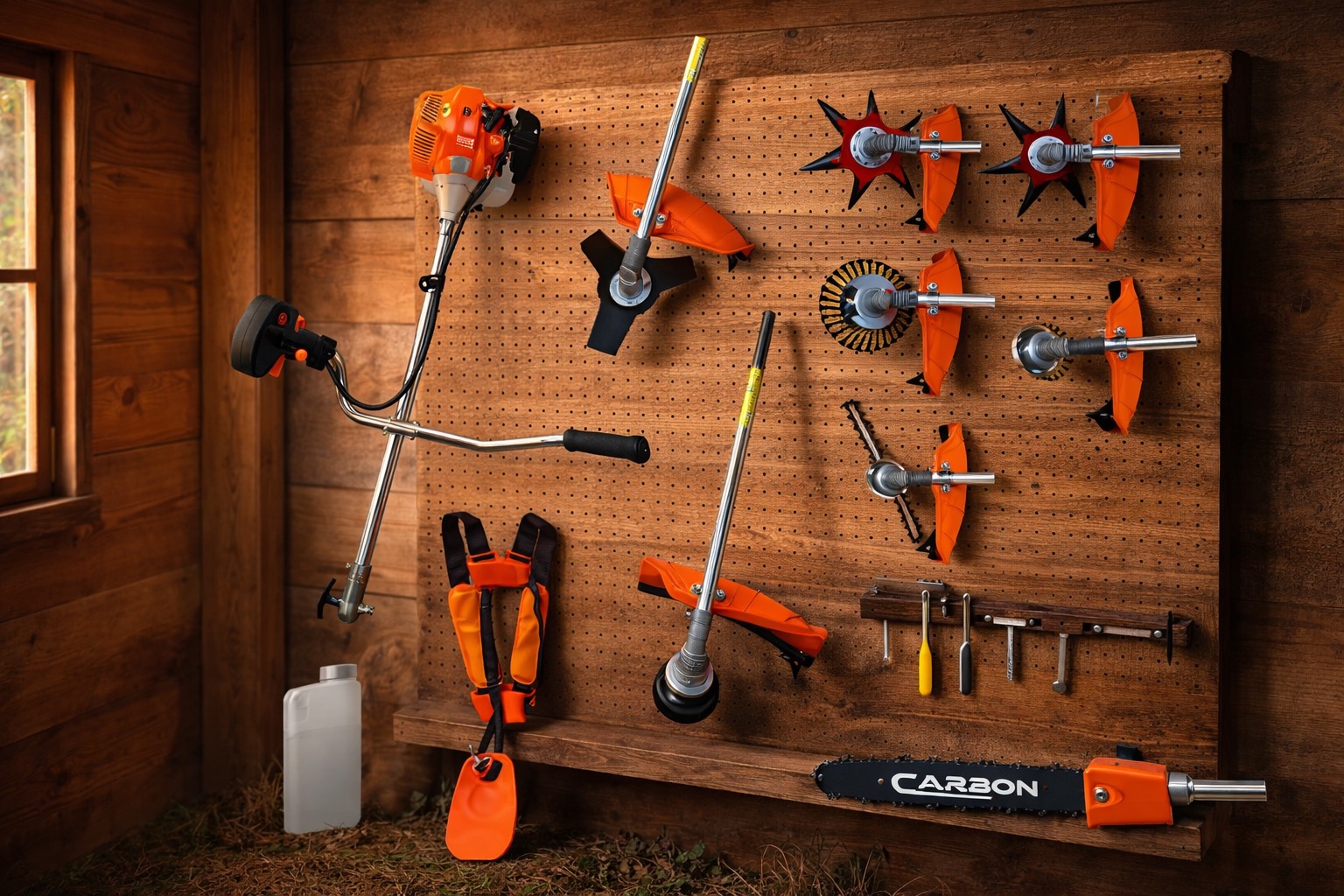 Faxina de Páscoa no Sítio: Roçadeira Multifuncional Carbon Fak 52cc Despenca 40% e Resolve do Gramado aos Galhos Altos