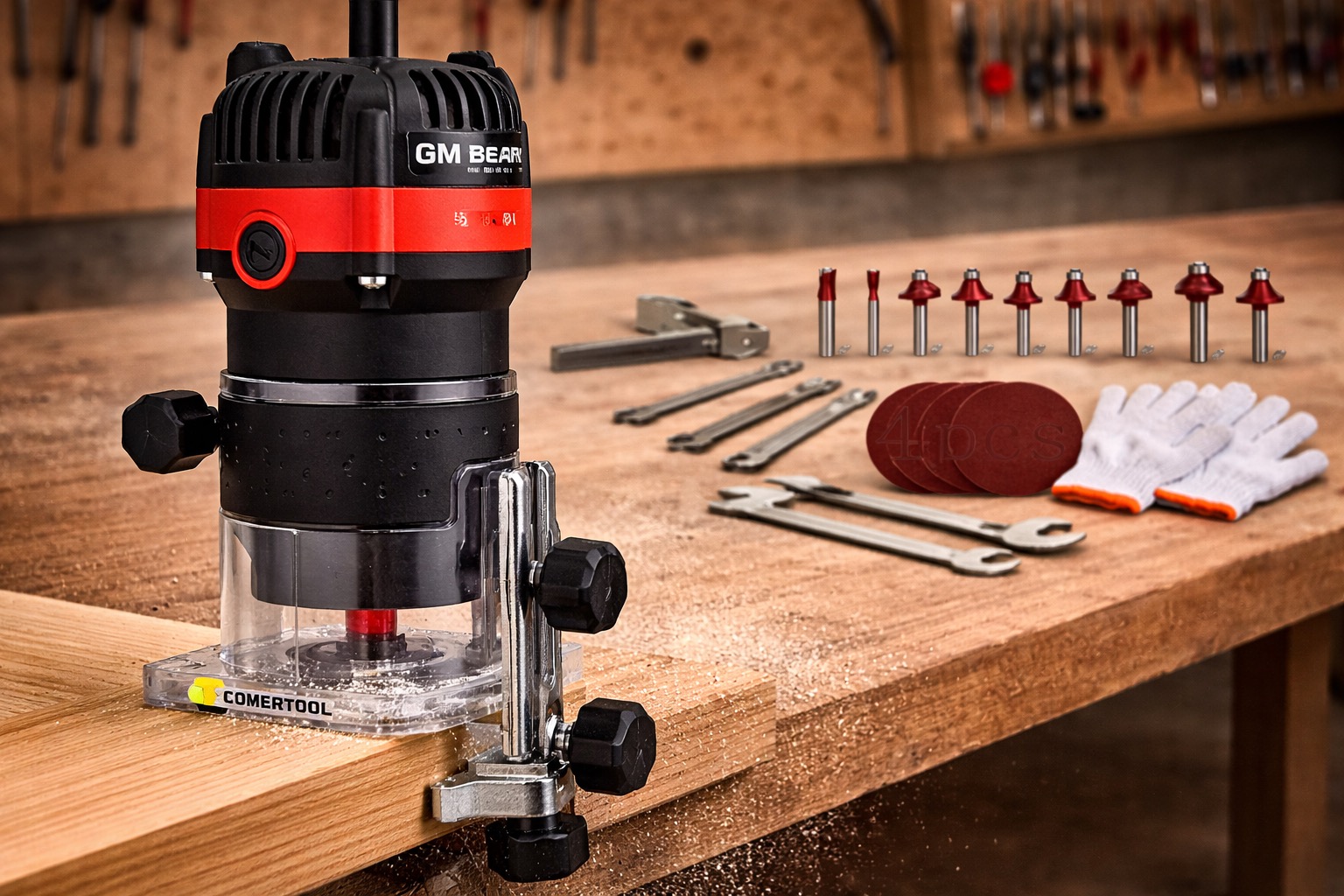 Corte Curvas Perfeitas na Madeira: Avaliamos a Tupia Laminadora de 900W que Vem com 15 Brocas