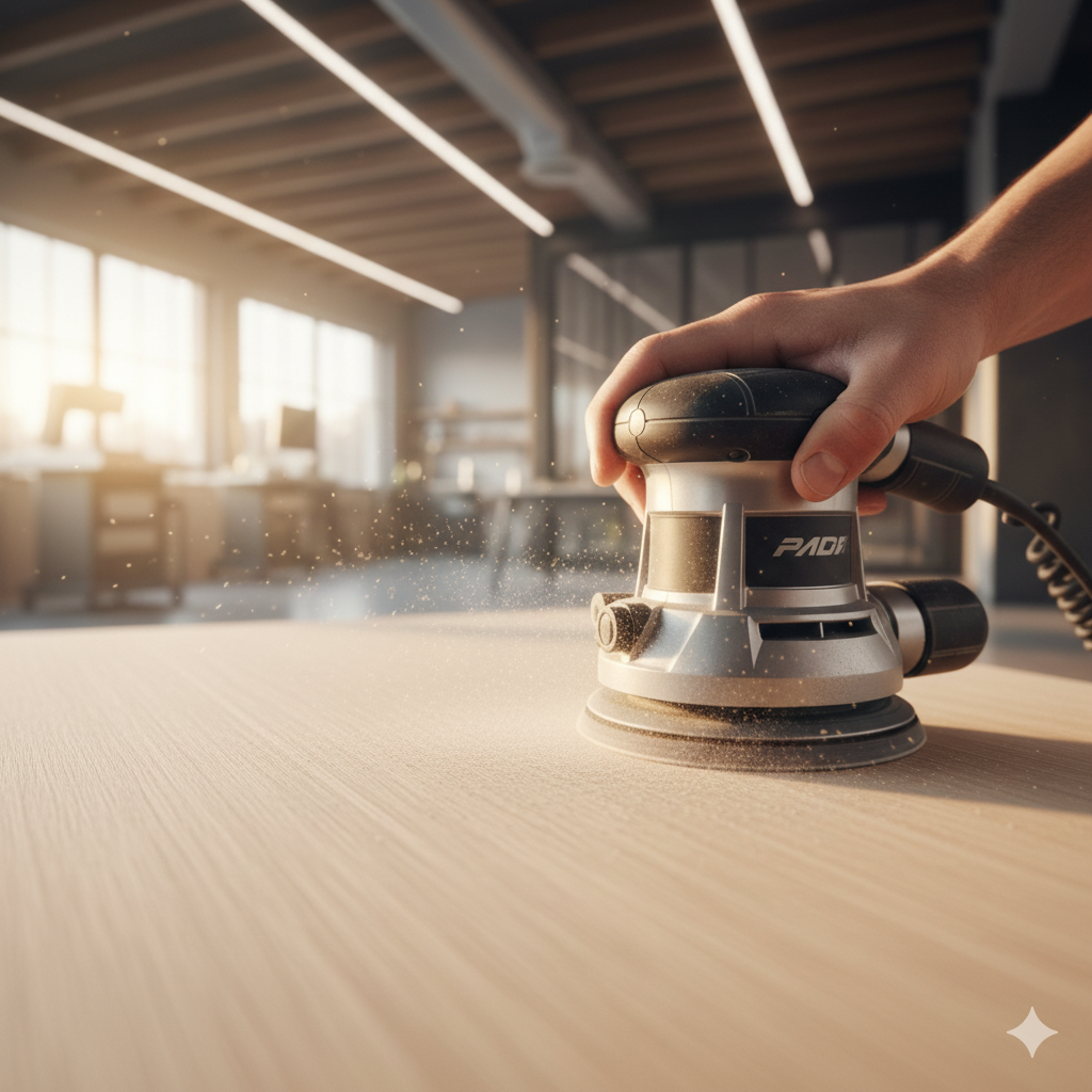 Lixando no sentido dos veios