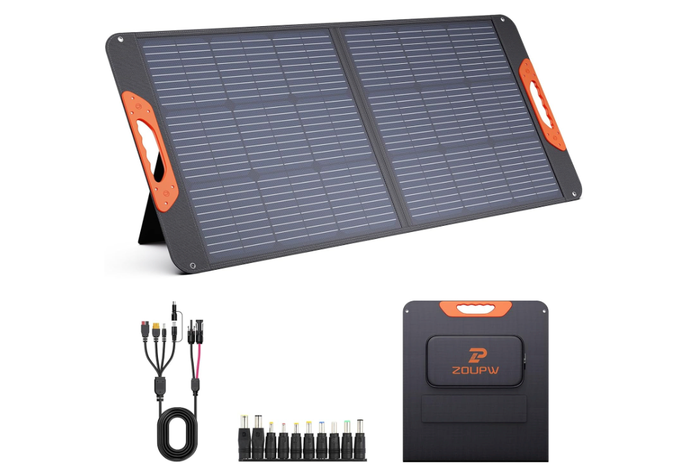 Painel Solar Portátil ZOUPW 100W